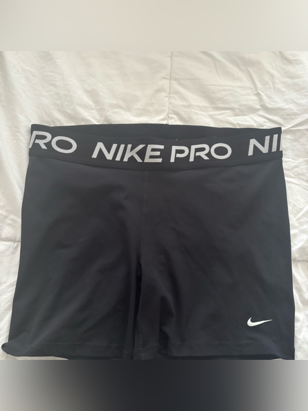 Nike Pro Dri Fit Black Athletic Biker Shorts Size XL